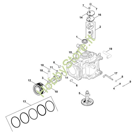 Picture of C - Albero a camme HD775 (HD775-3024)